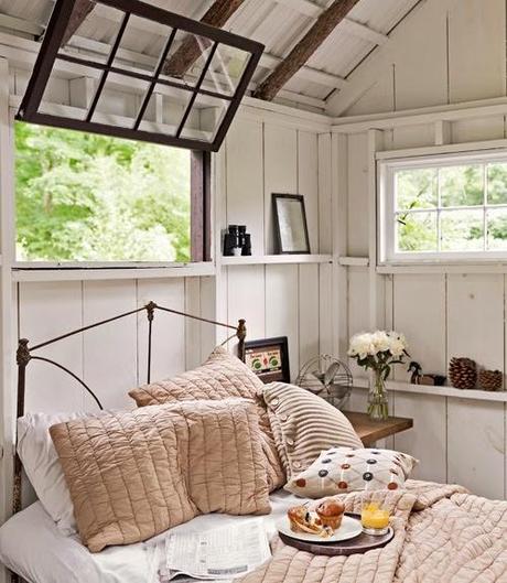 UNA CABAÑA EN EL ARBOL