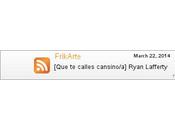 [Que calles cansino/a] Ryan Lafferty