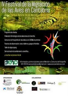 Concurso de fotografía: IV Festival de la Migración de las Aves en Cantabria
