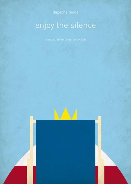 Federico Mancosu – Carteles minimalistas de vídeos musicales