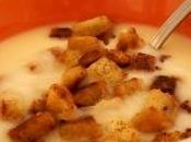 Crema melón puerros