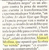 Manu Medina. Recortes de prensa.