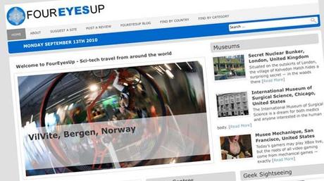 FourEyesUp guía online de lugares tecnológicos