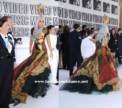 Lady Gaga y sus impactantes modelos en los Premios MTV. MTV Video Music Awards