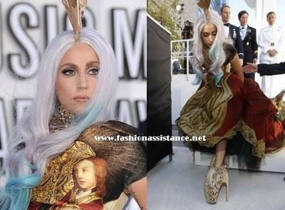 Lady Gaga y sus impactantes modelos en los Premios MTV. MTV Video Music Awards
