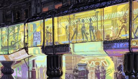 Syd Mead – Arte conceptual para Blade Runner