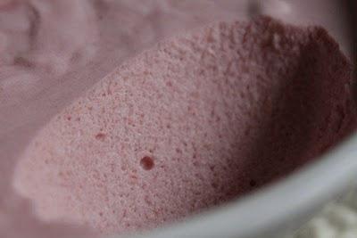 Mousse de fresas