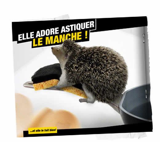 Campaña para Spontex Francia