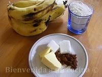 Crumblé de plátano