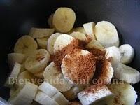 Crumblé de plátano