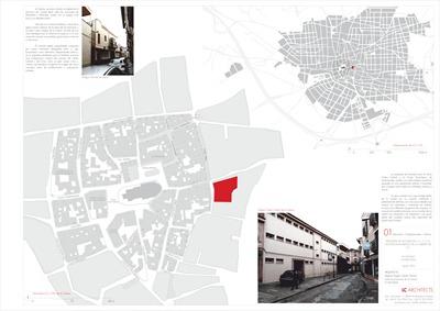 Propuesta de Fachada para el Centro Cultural y Centro Tecnológico de Audiovisuales de La Solana y Acondicionamiento de sus Cubiertas