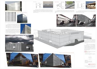 Propuesta de Fachada para el Centro Cultural y Centro Tecnológico de Audiovisuales de La Solana y Acondicionamiento de sus Cubiertas