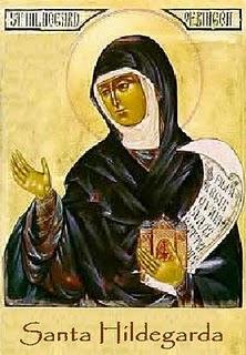 SANTA HILDEGARDA DE BINGEN, POETISA Y MÍSTICA; TEÓLOGA Y ARTISTA