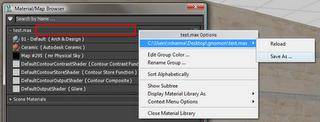 Soluciones Arquitectura 3D: Como Guardar Materiales de Escena a un archivo .mat en 3d estudio Max 2011