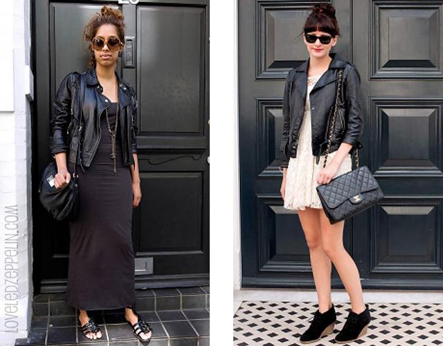Streetstyle: perfecto de cuero