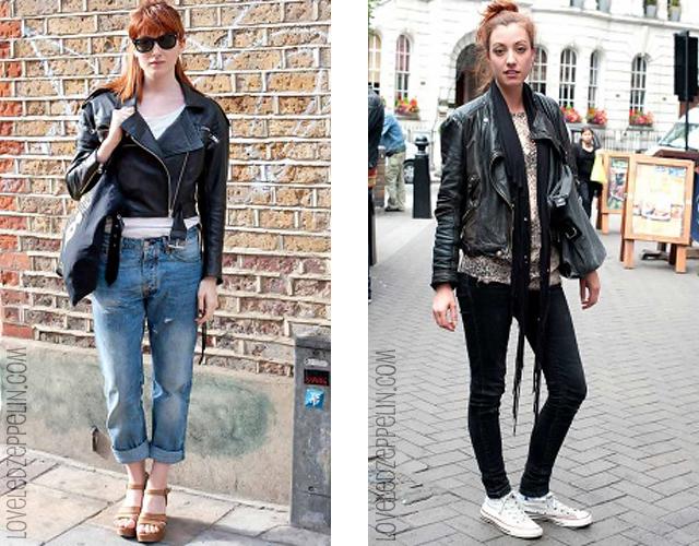Streetstyle: perfecto de cuero
