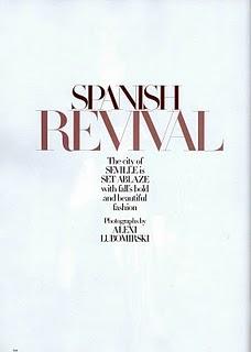 To die for...Jessica Stam & Sevilla & Spanish Revival!!!!