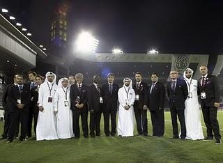 La FIFA visitó los estadios de Qatar aspirantes al Mundial 2022