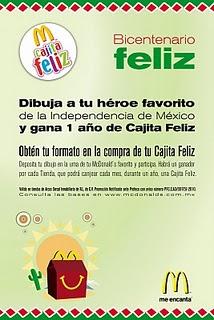 La Cajita Feliz® de McDonald’s® se une a la celebración del Bicentenario