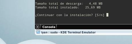Yakuake-1 Yakuake, la terminal perfecta