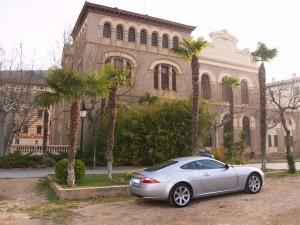 Ruta por los Balnearios de Zaragoza a bordo del nuevo Jaguar XK Balneario Termas Pallarés