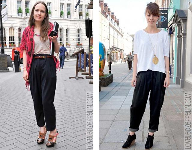 Streetstyle: pantalones enrollados