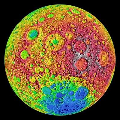 NASA  presenta el mapa más perfecto y detallado de la Luna