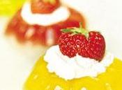 Gelatina manzana arándanos