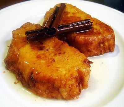 Torrijas con miel