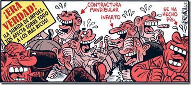 Impuestos y sueldos rebajados para el pueblo; tolerancia para la Monarquía.