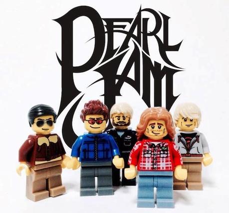 20 grupos de música retratados en clave de Lego