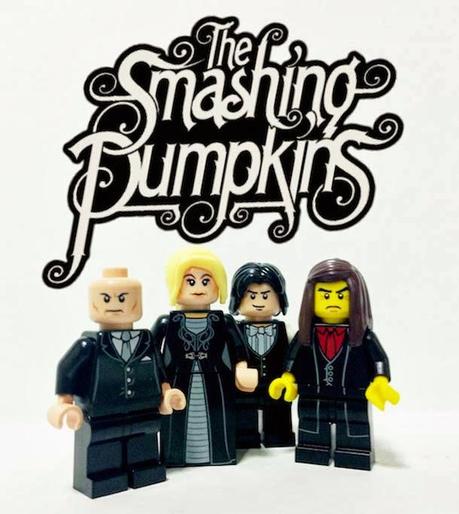 20 grupos de música retratados en clave de Lego