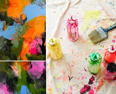 LO QUE OS CONTAMOS EN TWITTER barbara_kitallides_wanna_one_1, jungla, selva, pintura, cuadros, artista