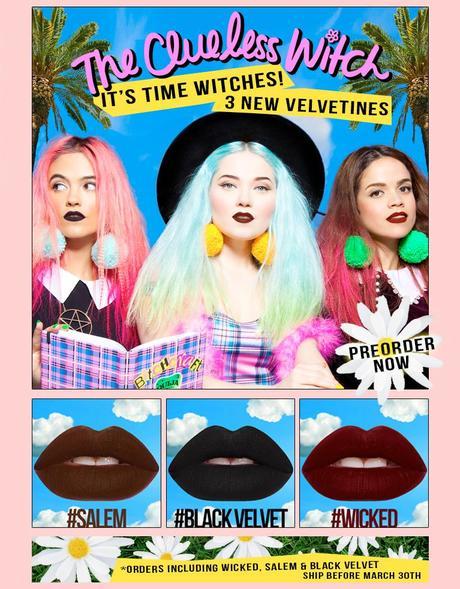 nuevos VELVETINES de LIME CRIME