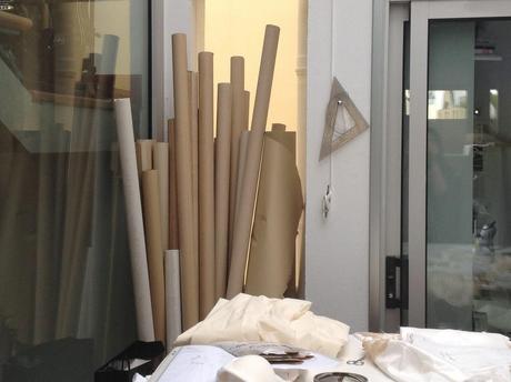 En el taller de Aurelia Gil