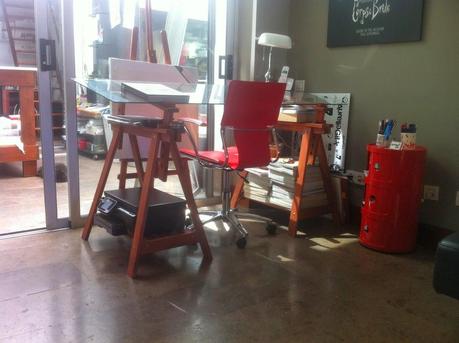 En el taller de Aurelia Gil