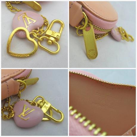 Cartera para monedas en forma de corazon / Coin purse heart shaped