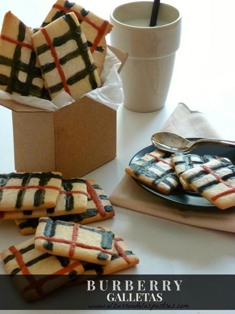 Galletas Burberry