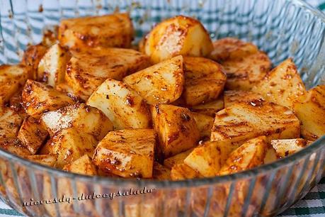 PATATAS CAJUN EN MICROONDAS