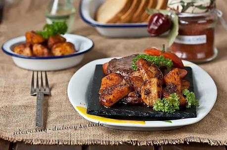 PATATAS CAJUN EN MICROONDAS