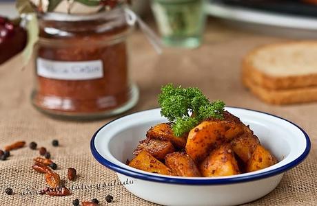 PATATAS CAJUN EN MICROONDAS