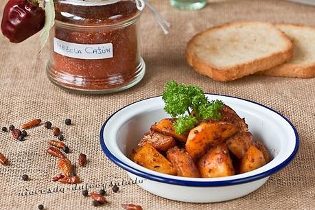 PATATAS CAJUN EN MICROONDAS