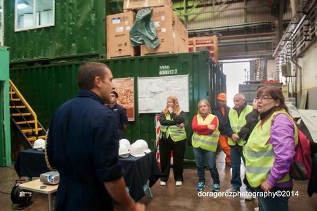 VISITA AL ROMPEHIELOS ALMIRANTE IRIZAR