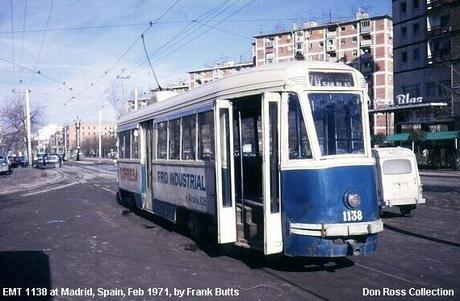 tranvia san blas linea 70 y cine san blas - anden2 en garcia noblejas 79