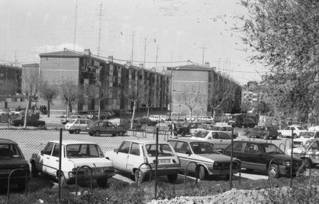 parking san blas a mediados de los 80