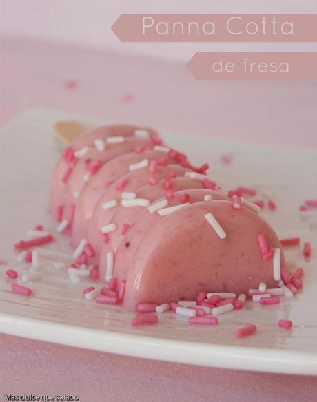 Panna Cotta de Fresa