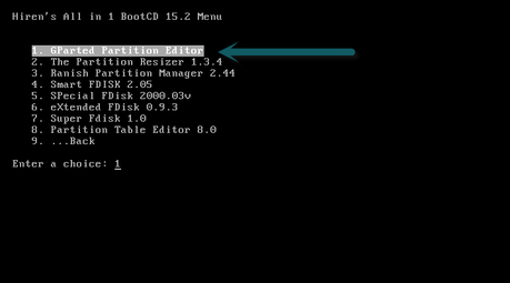 Hiren's Boot III: Dos Programs (Partition Tools)