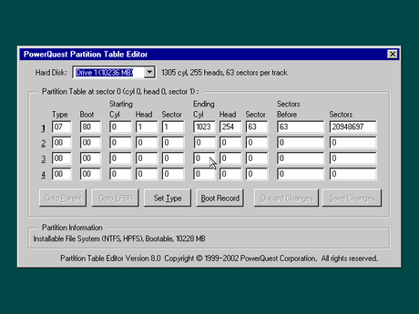 Hiren's Boot III: Dos Programs (Partition Tools)