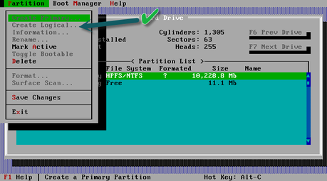 Hiren's Boot III: Dos Programs (Partition Tools)