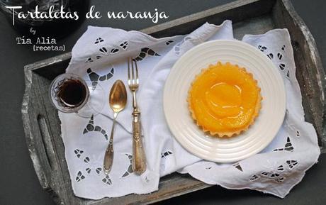 Tartaletas de naranja